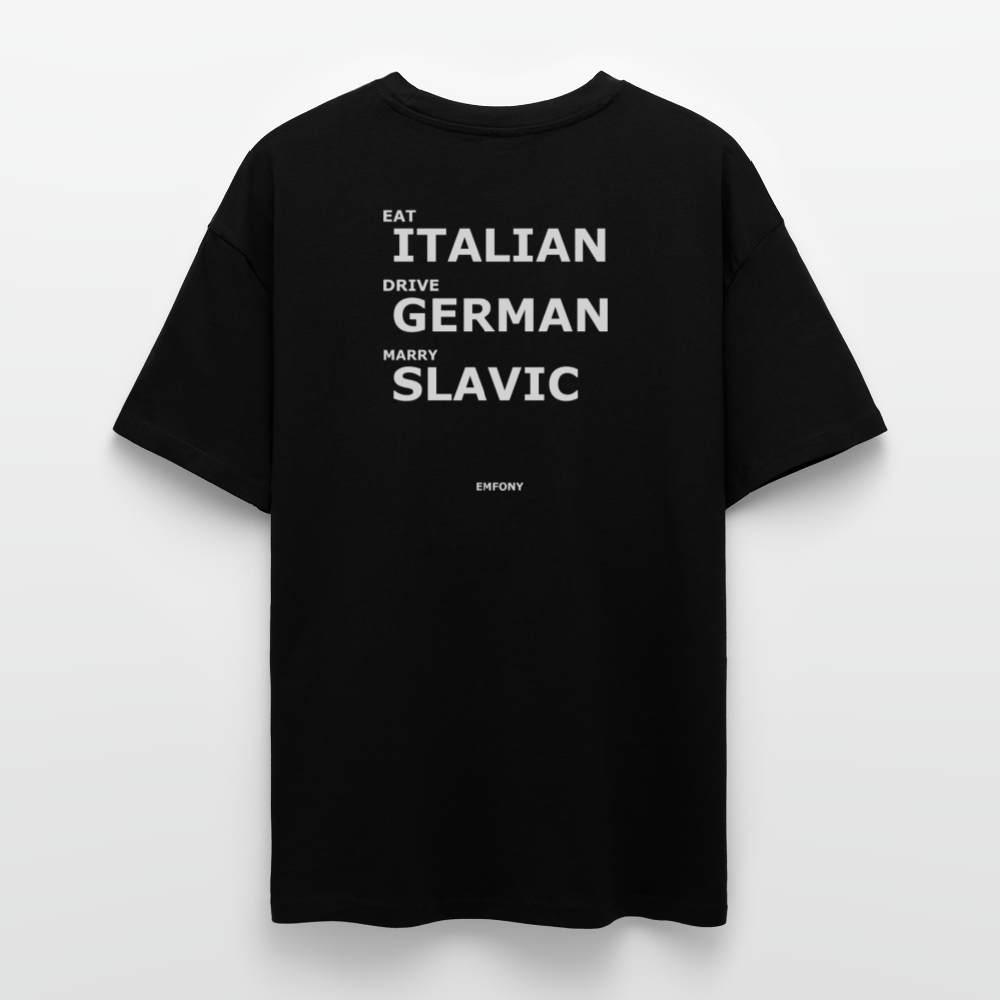 Heavy Oversized T-Shirt - black