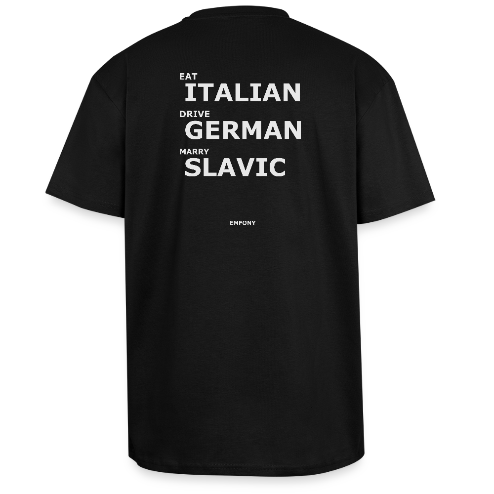 Heavy Oversized T-Shirt - black